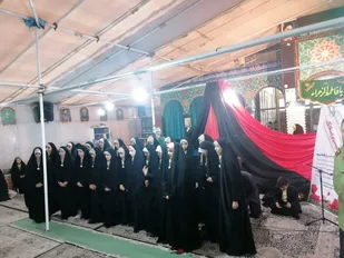 همایش دختران حاج قاسم در یادمان شهداء نجف آباد