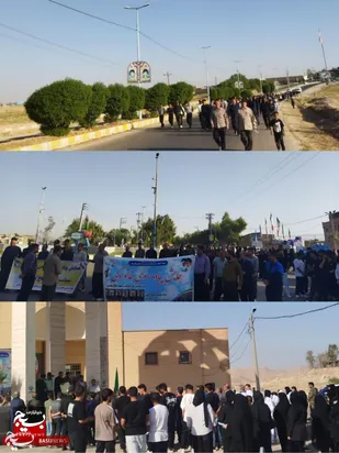 همایش بزرگ پیاده روی خانوادگی درشهرستان لالی