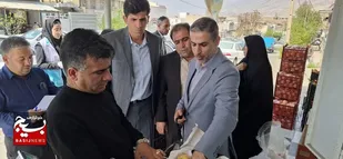 بازدید سرزده فرماندار پلدختر از بازار و نانوایی&zwnj;ها در آستانه عید نوروز