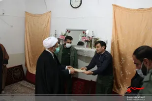 فرمانده سپاه ناحیه حضرت علی اکبر(ع) اشتهارد با رزمندگان هشت سال دفاع مقدس دیدار کرد+تصاویر
