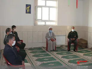 نظارت و سرکشی مسئول نمایندگی ولی فقیه ناحیه تیران و کرون از حوزه امام جعفر صادق (ع)