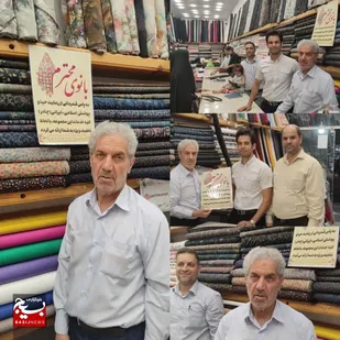 تجلیل بسیج اصناف از "بزاز کاشمری" در حمایت از مقوله عفاف و حجاب