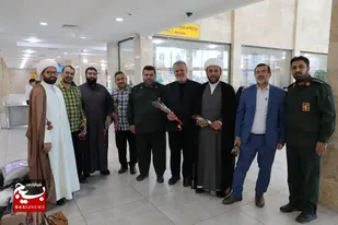درخشش مسئول دفتر نمایندگی ولی فقیه در ناحیه رامشیر در چهارمین جشنواره شهید مطهری الگوی برتر تدریس سپاه