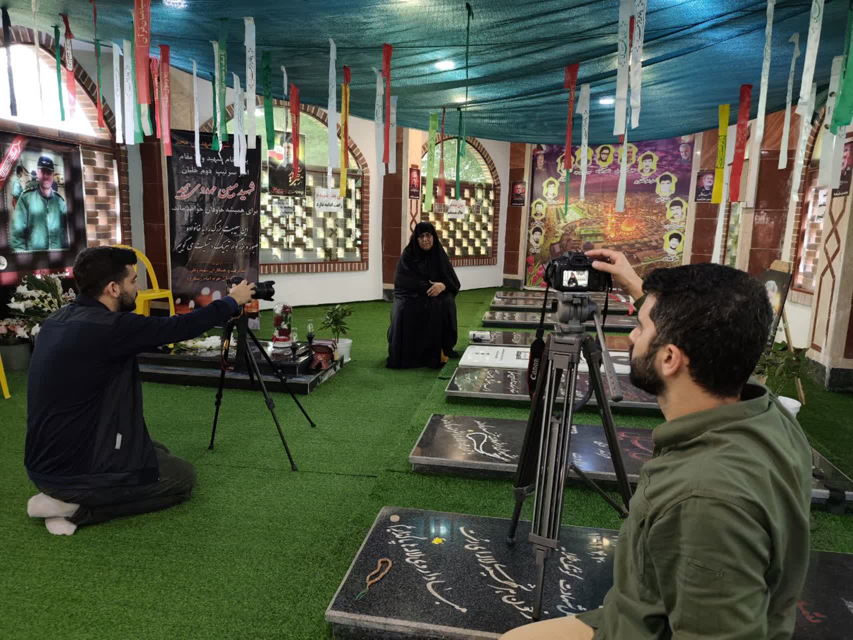 مادری که داغ فرزند را با افتخارِ شهادتش تاب می‌آورد