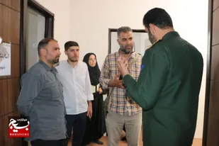 بازدید خبرنگاران از پادگان شهید کاوه در مهاباد