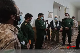 بازدید از پایگاه مقاومت بسیج روح الله حوزه ثارالله سپاه خاش