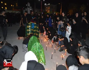 برگزاری مراسم شام غریبان امام حسین(ع) در تنگستان