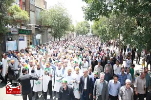 خروش اسدآبادی&zwnj;ها در محکومیت جنایات صهیونیست&zwnj;ها در جمعه خشم و نصر