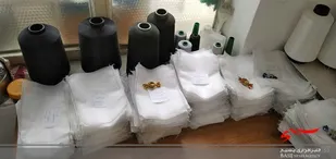 تولید 3500 هزار ماسک به همت بسیجیان جهادگر حوزه 714 کوثر شهرستان نظر آباد