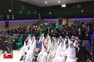 جشن بزرگ میلاد کوثر به همت حوزه حضرت معصومه (س) سامن برگزار شد