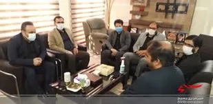 دیدار  مدیر روابط عمومی سپاه استان قم با اصحاب رسانه