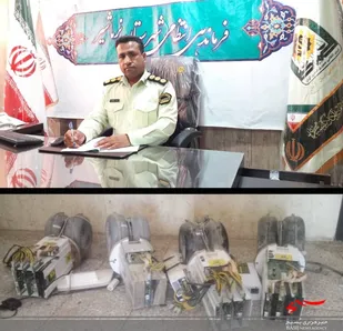 کشف ۴دستگاه ماینر قاچاق در نرماشیر