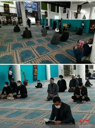 مراسم شب قدر در مسجد امام علی (ع) شهر آشخانه