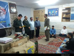 مراسم تكريم و معارفه فرمانده حوزه امام حسين سپاه ناحيه نجف آباد برگزار شد