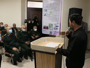 افتتاح دبیرستان دخترانه تحت پوشش موسسه امام حسین علیه السلام در حاشیه شهر مشهد توسط سردار سرلشکر حسین سلامی فرمانده سپاه پاسداران انقلاب اسلامی