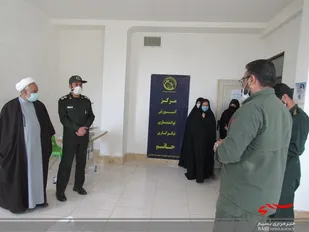 افتتاح مرکز آموزش و توانمندسازی حاتم بسیج سازندگی ناحیه چناران