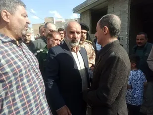 حضور فرمانده سپاه بیت المقدس کردستان در مراسم ختم شهید بهنام اسدی