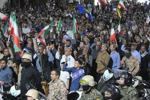 باحضوراقشار مختلف رزمایش بزرگ جان فدایان امام رضایی شهرستان کارون بزرگ شد