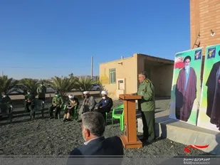 تجدید میثاق با شهدای شهرستان خوروبیابانک همزمان با هفته بسیج
