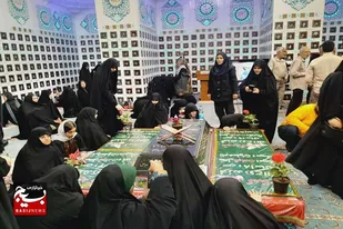 بازدید بسیجیان سپاه ناحیه بهار از یادمان مناطق غرب کشور