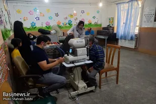 بازدید فرمانده سپاه ملایر از اردوی جهادی بسیجیان در روستای علی آباد دمق