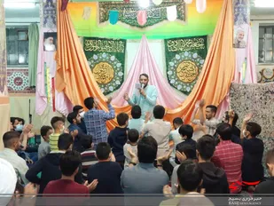 اجتماع بزرگ هیات مذهبی منطقه ۳ قم به مناسبت میلاد پیامبر اکرم(ص)