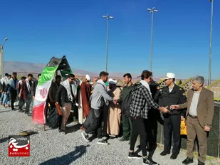 اعزام کاروان زیارتی راهیان نور  بسیج دانشجویی ناحیه مقاومت بسیج ارسنجان به مناطق عملیاتی جبهه های جنوب