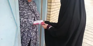 بسته بندی و توزیع بیش از 6000 ماسک بصورت رایگان بین شهروندان