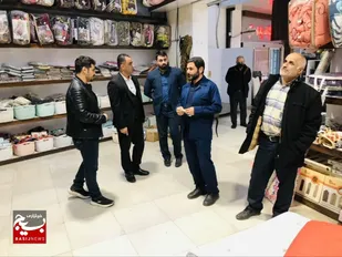 تصاویر/ بازدید مسئول سازمان بسیج اصناف استان از بازار بابل و گفتگو با کسبه و بازاریان