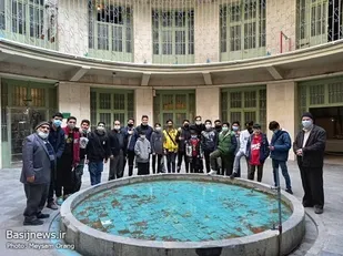 اردوی فرهنگی بازدید از موزه عبرت برای نوجوانان بسیجی