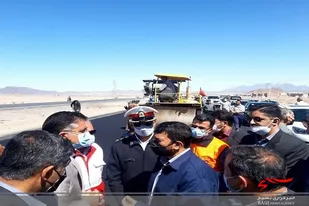 بازدید استاندار سیستان و بلوچستان و مدیر کل راه و شهرسازی از روند احداث کمربندی غربی شهر زاهدان