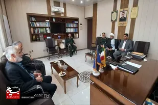 دیدار سردار فرجیان&zwnj;زاده با فرمانده سپاه و فرماندار ملایر