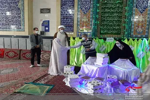 جشن تکلیف دختران در روستای حسین&zwnj;آباد عاشوری