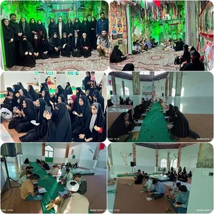 تجدید میثاق  گروه جهادی دانشجویان با شهدا