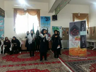 برگزاری سوگواری "احلی من العسل" با حضور بیش از هزار نفر از دختران شاهرود