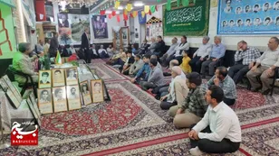 نشست بصیرتی بسیجیان ناحیه مالک اشتر مشهد با موضوع جهادتبیین + عکس