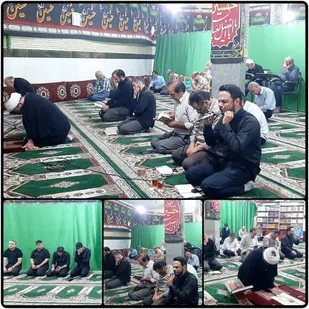 مراسم عزاداری دهه سوم ماه صفر در مساجد پیشوا