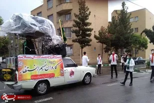 اجرای سرود در میادین اصلی شهر&zwnj;های استان فارس/ توزیع ۵۰۰ پرس غذای گرم در نیمه شعبان در شیراز