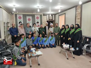 مراسم گرامیداشت هفته بسیج دانش آموزی در پارسیان برگزار شد