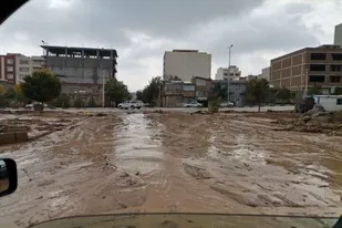 کمک رسانی جهادگران مهابادی از نخستین لحظات وقوع سیل