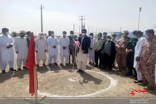 واگذاری زمین به بسیجیان طرح امنیت در شهرستان سیب و سوران