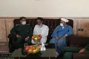 دیدار با خانواده شهید سیدمحمد فولادی به مناسبت هفته بسیج