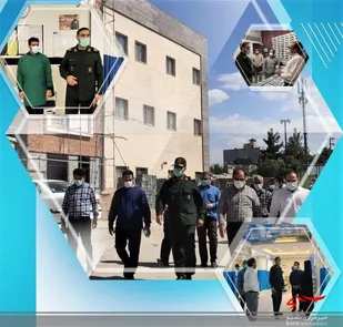 بازدید فرمانده سپاه از درمانگاه و مرکز جراحی محدود جوادالائمه (ع)