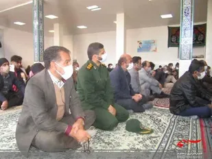 یادواره شهدا در بخش دشتک
