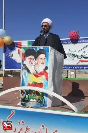 برگزاری مراسم راهیپمایی 22 بهمن در بخش میداوود