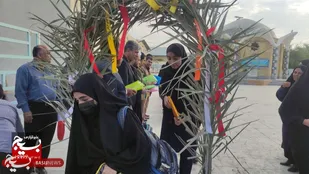۲۸۰ دانش&zwnj;آموز دیّری راهی سرزمین&zwnj; نور شدند