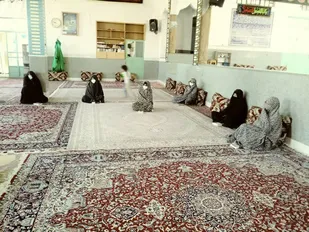 مراسم عزاداری حضرت ابا عبدالله الحسین (ع) در حسینیه روستای سید آباد