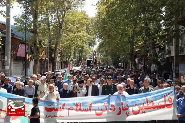 راهپیمایی جمعه خشم در گیلان