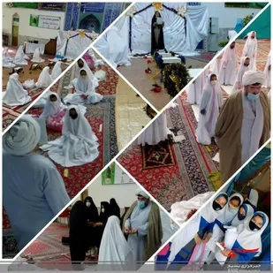 مراسم جشن بندگی در مسجد جامع اشخانه