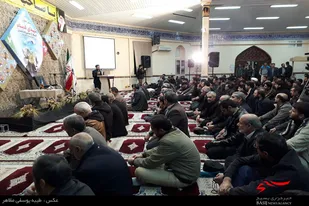 نهمین یادواره شهدای گمنام و یادبود شهدای مدافع حرم دانشگاه آزاد همدان
